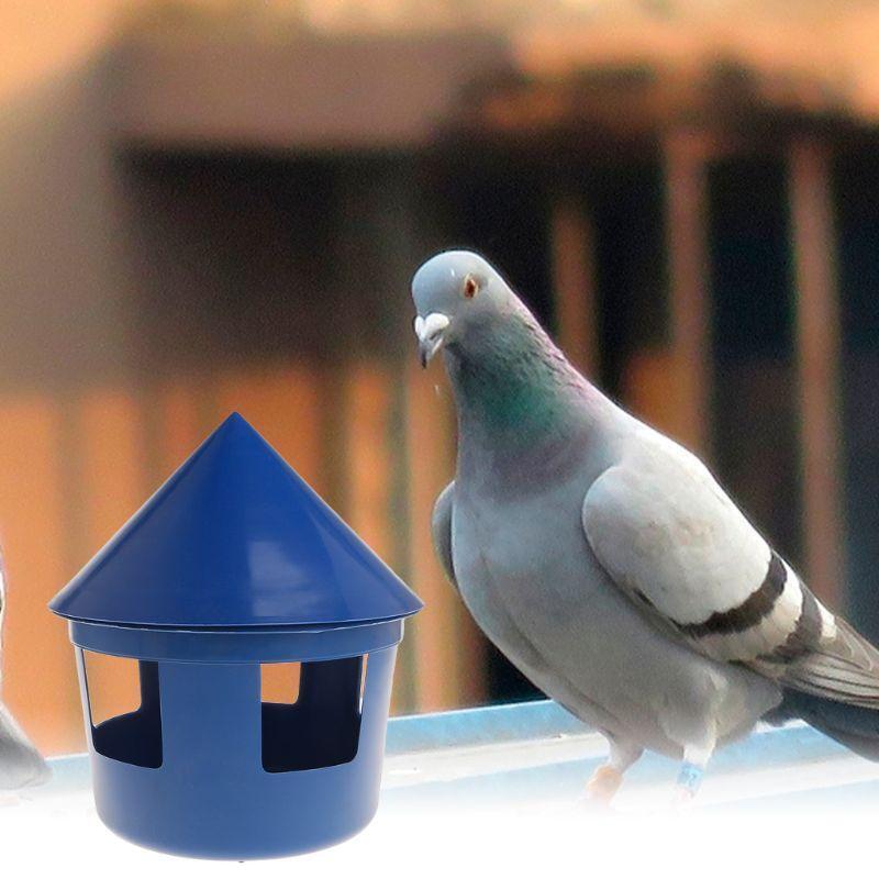 Automatic Chicken Feeder for Brooder Poultry Food Dispenser with Cover Sand Case