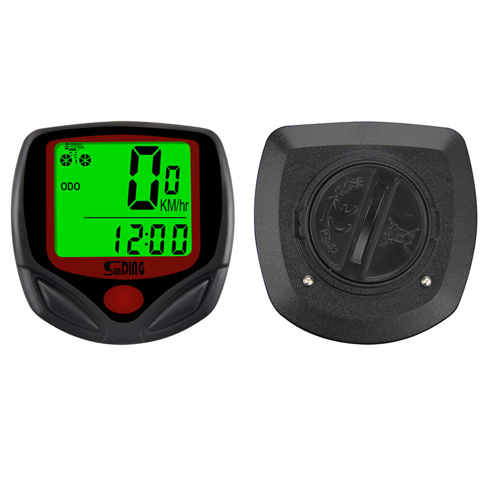 SunDing Bicycle Wired Computers Speedometer Waterproof Cycling Odometer