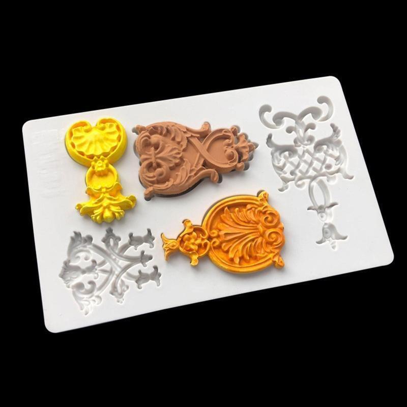 Flower Silicone Mold Chocolate Lollipop Mold Cake Decoration Mold Christmas