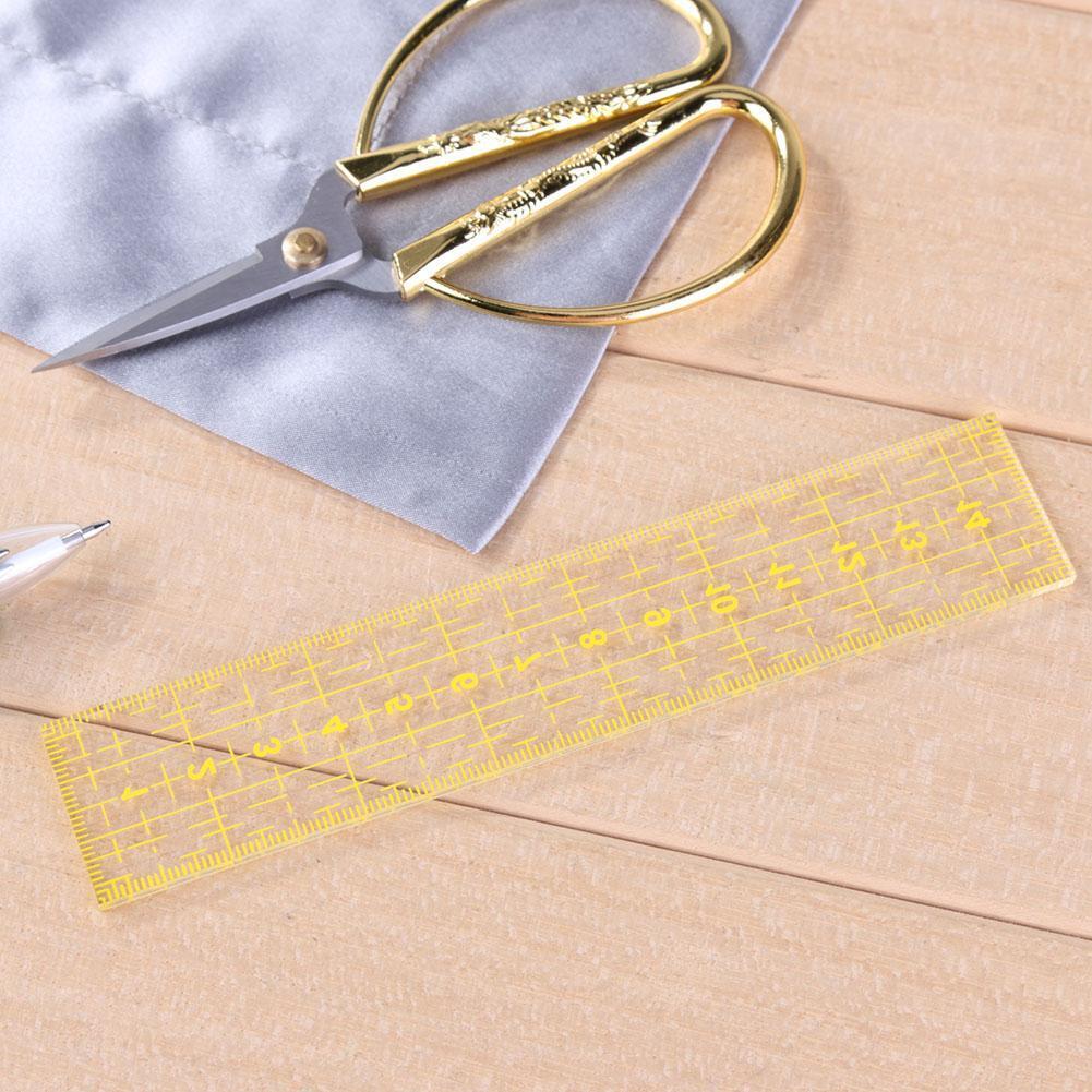 DIY Multi-function Handmade Quilting Sewing Ruler Patchwork Drawing Rulers