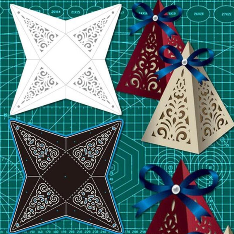Four-pointed Star Metal Cutting Dies Stencil DIY Scrapbooking Album Paper Card