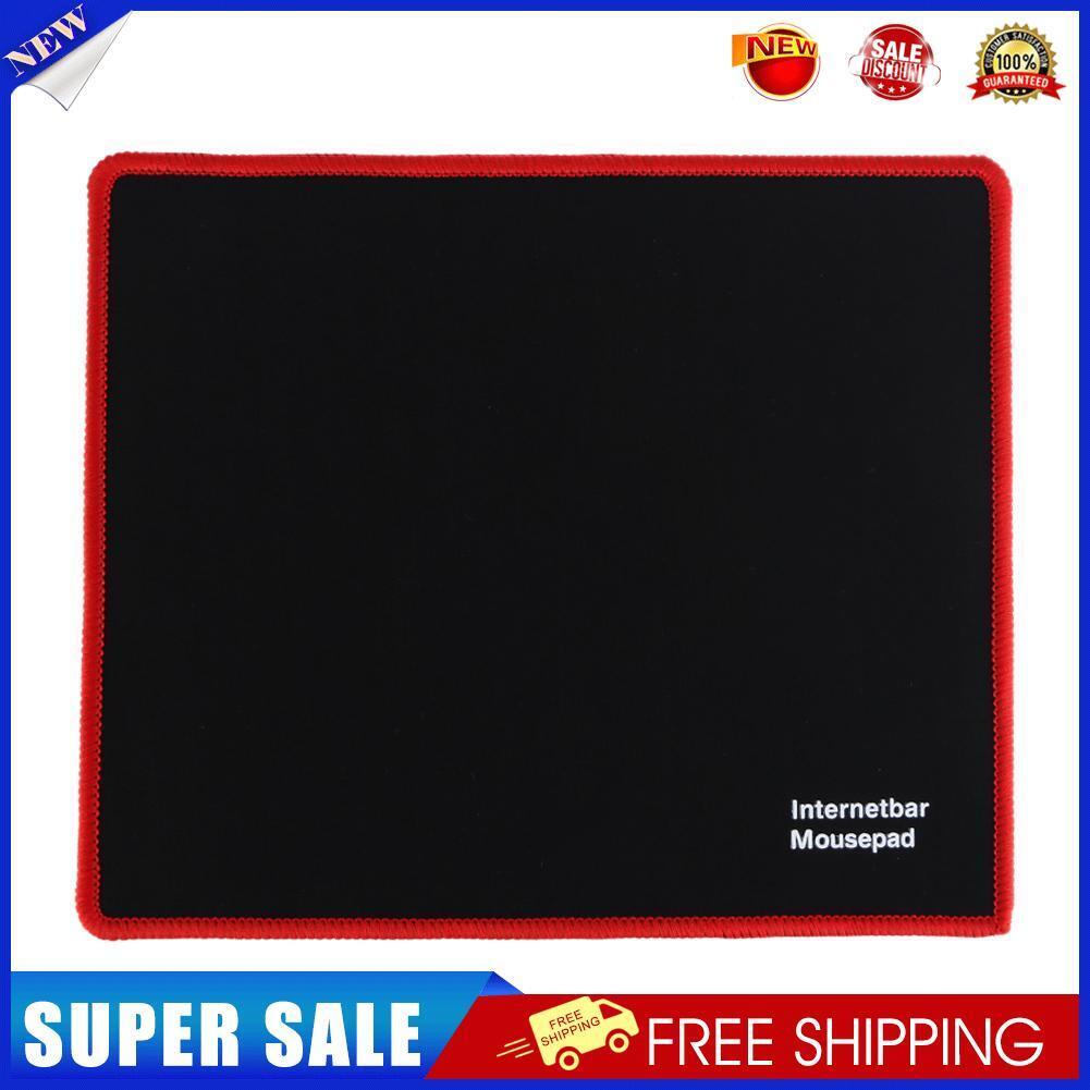 Gaming Mouse Pad 25x21cm Lock Edge Rubber Speed Mouse Mat for PC Laptop