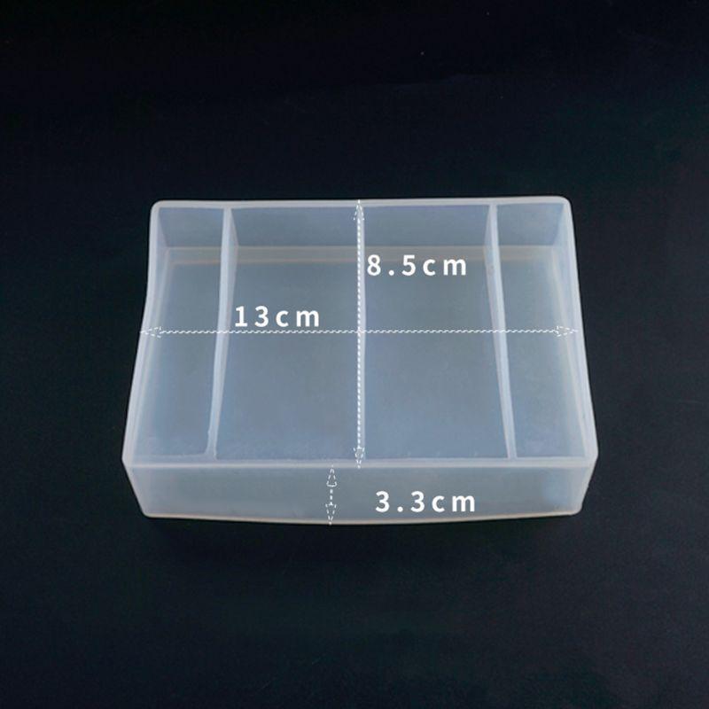 Creative Rectangle Photo Frame Mold for Cake Making DIY Crafts Silicone Molds