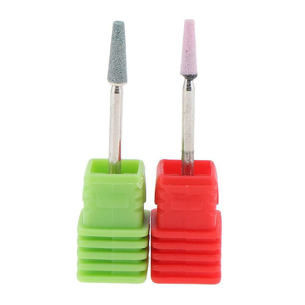 2Pcs Nail Drills Bit For Cuticle  Removal Tools for  Use