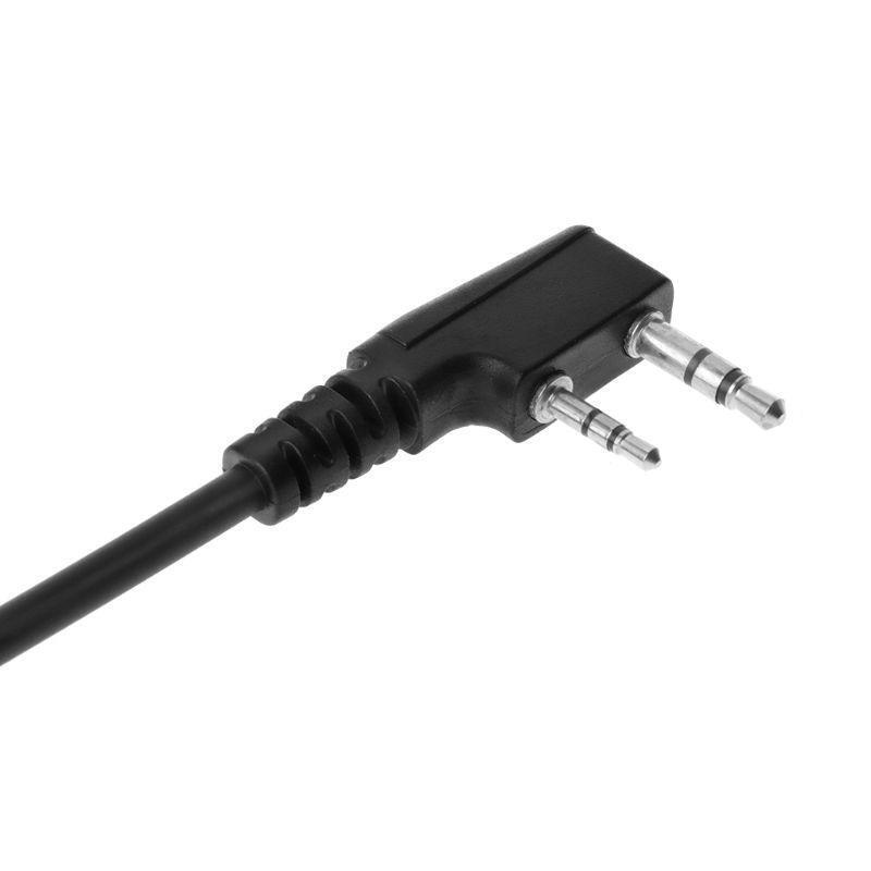 2 Pin PTT Handheld Speaker Mic Microphone For Baofeng Kenwood TYT Radio Device