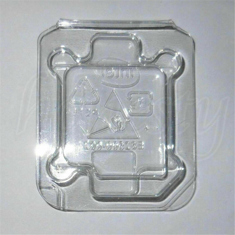 50Pcs Clear CPU Case Holder Tray Box Protection For Intel Socket 775 1150 1156