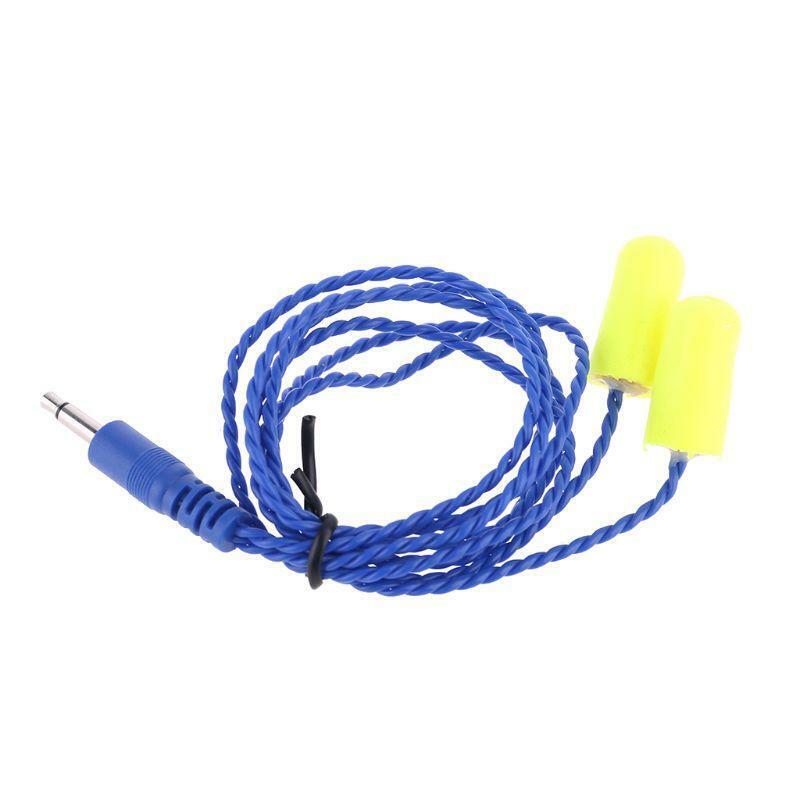 3.5mm Radio Noise Cancelling Foam Earbuds Mono Racing Speaker Headset Cable Line