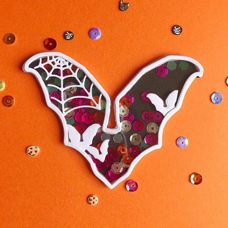 Halloween Bat Spider Web Cutting Dies Photo Album Decoration Accessories DIY