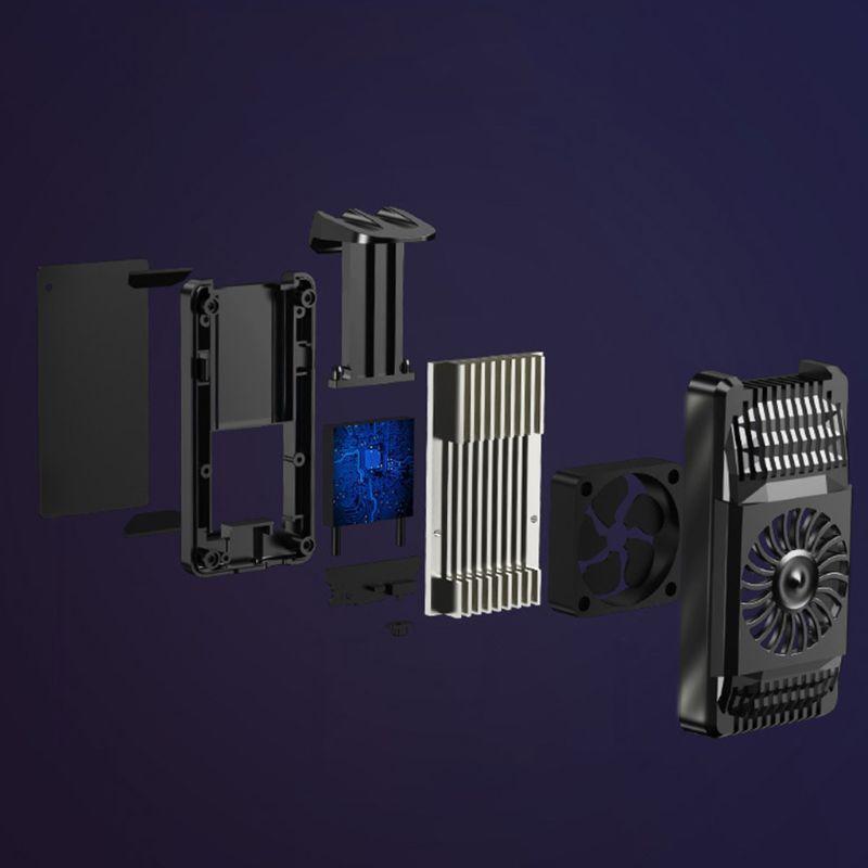 Cell Phone Cooler Radiator Suitable for 4 inches to 6.5 inches Mobile Phone