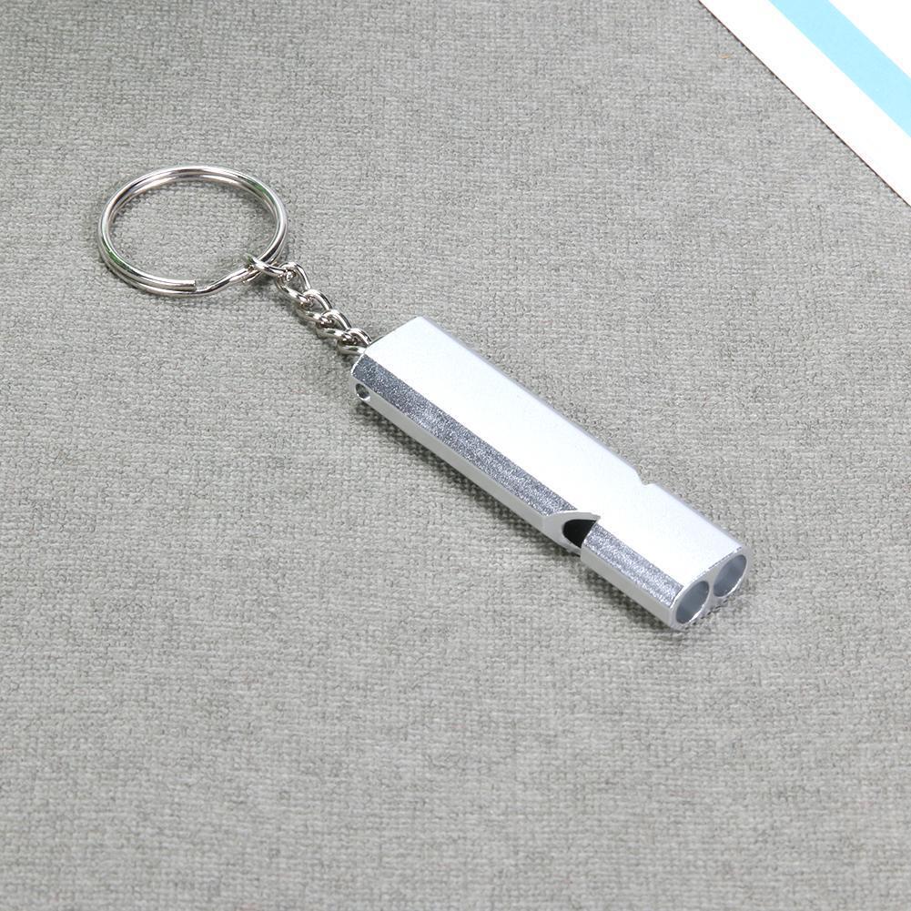 Outdoor Camping Hiking Tool Aluminum Alloy Emergency Survival Whistle