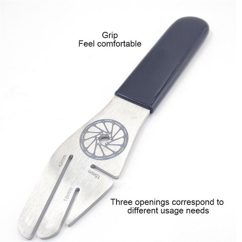 Stainless Steel MTB Bike Disc Flattening Correction Wrench MTB Disc Brake Rotor