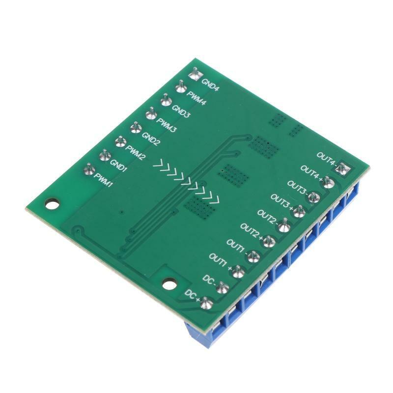 Plc Amplifier Circuit Board Drive Module Photocoupler Isolation 4 Way MOS Tube