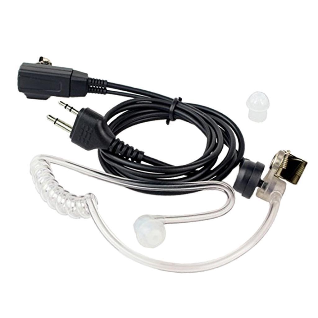 Walkie Talkies Earpiece Mic Acoustic Tube Headset for Midland GXT250/255/325