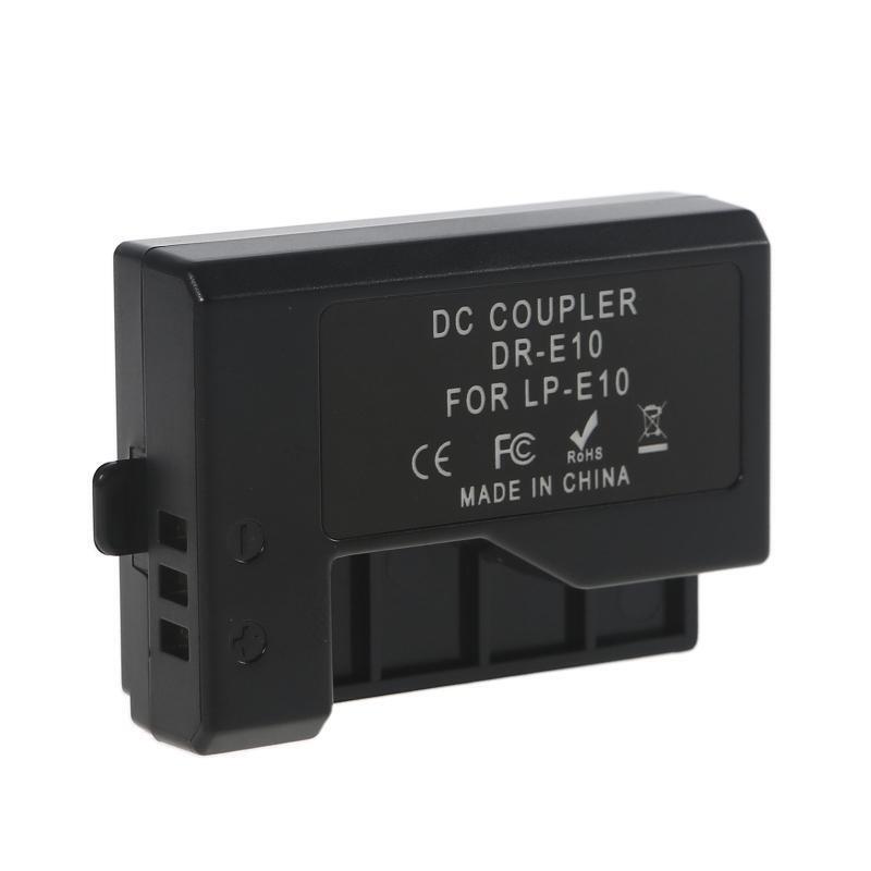 ACK-E10 DR-E10 DC Coupler USB-C AC Power Adapter Replacement for LP-E10