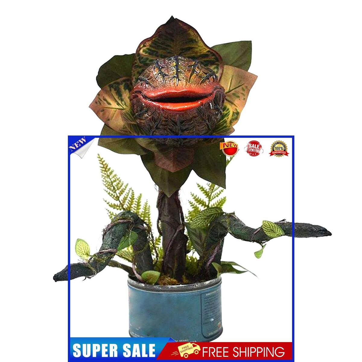 Corpse Flower Decor Chomper Realistic Sculpture Garden Flowerpot Decor