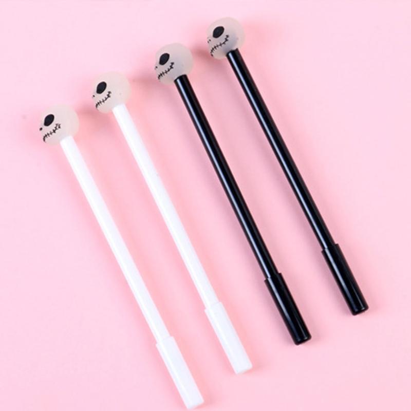 10pcs/Pack Refillable Gel Pen Exquisite Cartoon Gel Pen Sets Gel Pen Black Color
