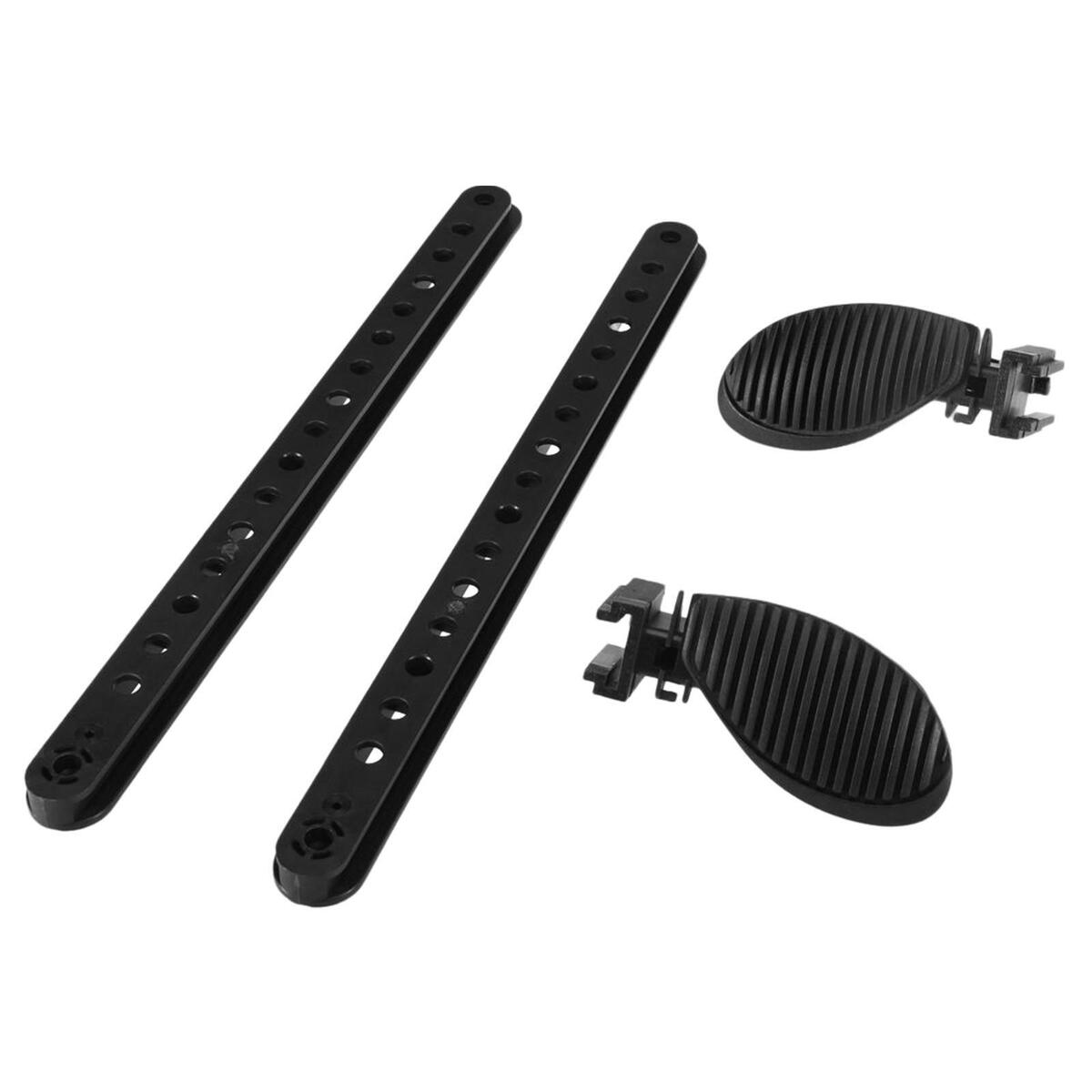 2Pcs Kayak Foot Pegs Foot Brace Portable Footboard Pedal for Outdoor Sports