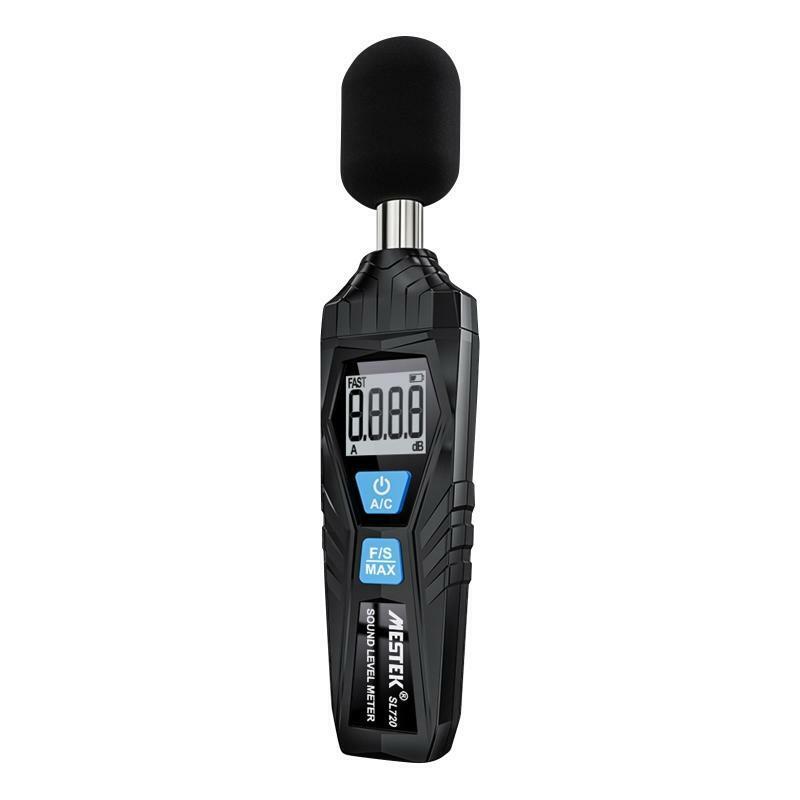 Dual Mode Sound Monitor Decibel Meter Noise Level Meter LCD Display 30-130dB