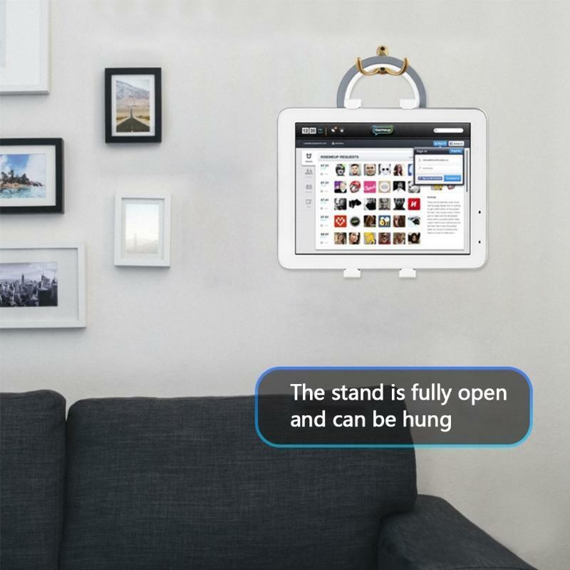 Universal Tablet Holder 360°Rotation Adjustable Back Grip Desktop Tablet Stands
