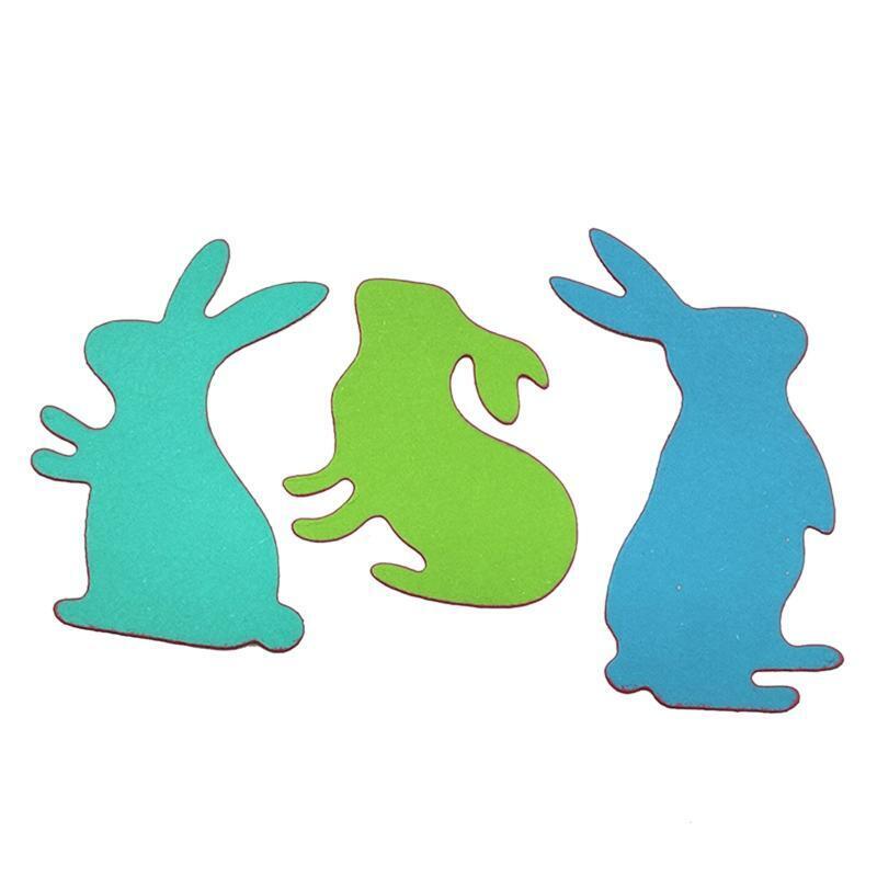 Delicate Rabbits Metal Cutting Dies for DIY Card Making Journaling Decorations