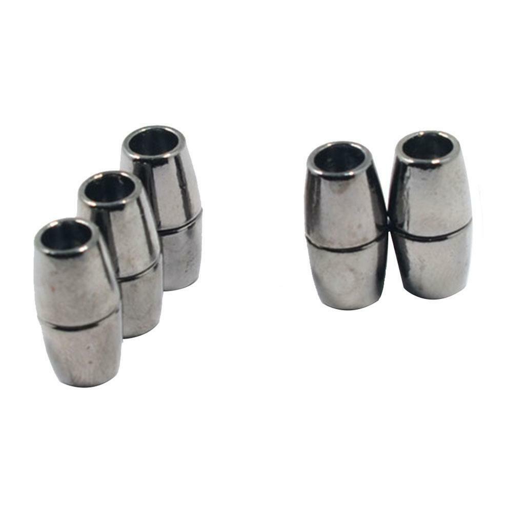 20Pcs  Magnetic Clasps Hooks Cord End Hat for DIY Necklace Jewelry