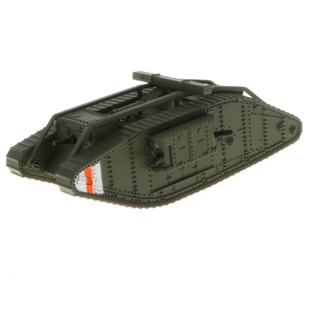 1/100 Simulation die casting Britain MK. IV  Tank - WWI Armored Army Vehicle