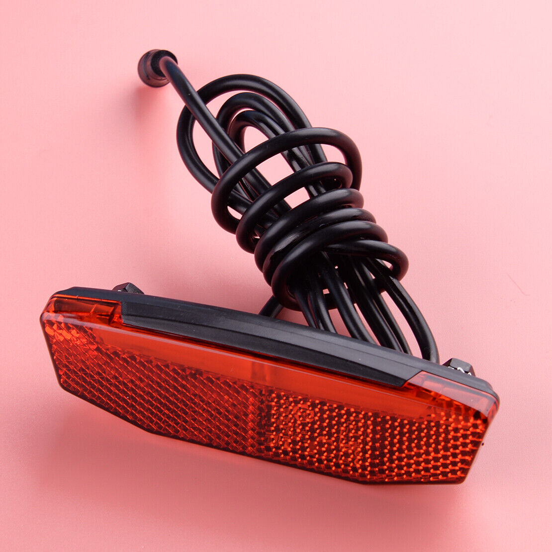 Waterproof Rear Light Tail Light LED Safety Warning Lamp For 24V/36V/48V E-bikes