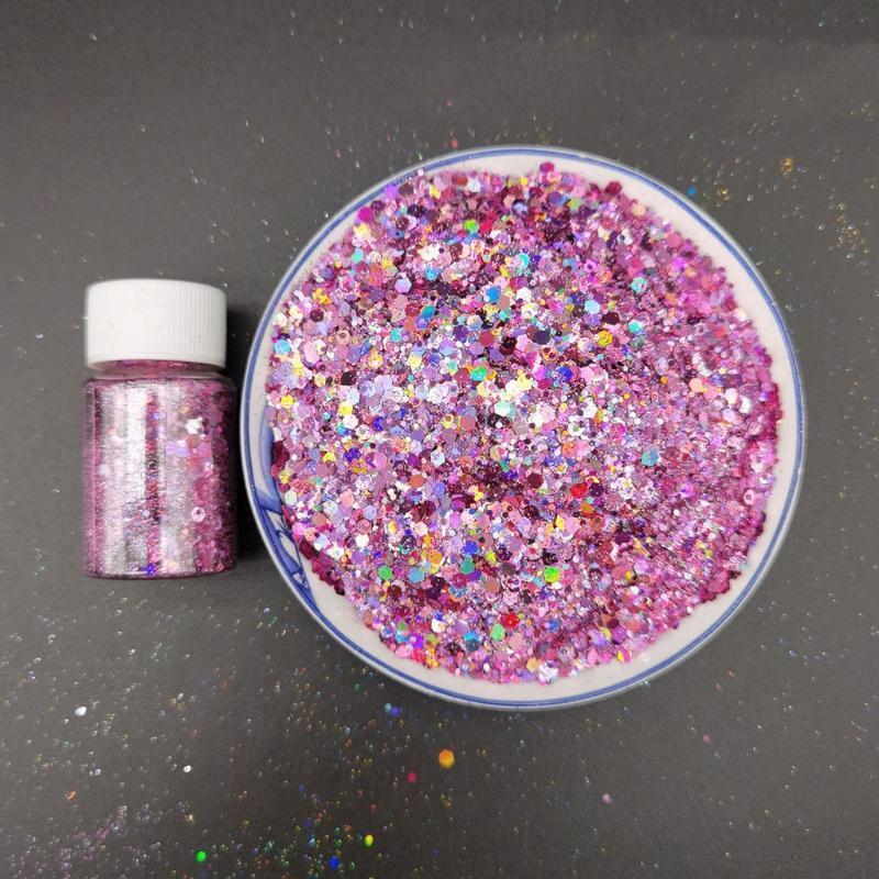 Cosmetic Holographic Glitter Film Suitable for Lip Gloss Makeup Art Accessories