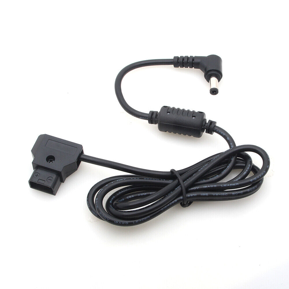 100cm D-Tap  Male  Plug Power Supply Cable for DSLR Rig Black