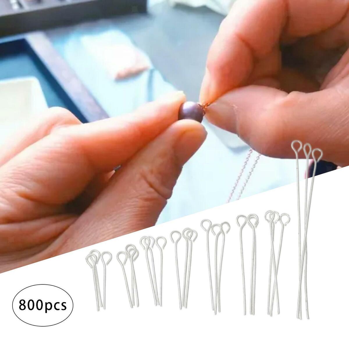 of 800  Eye  Accessories Kit  Jewelry Making Sturdy