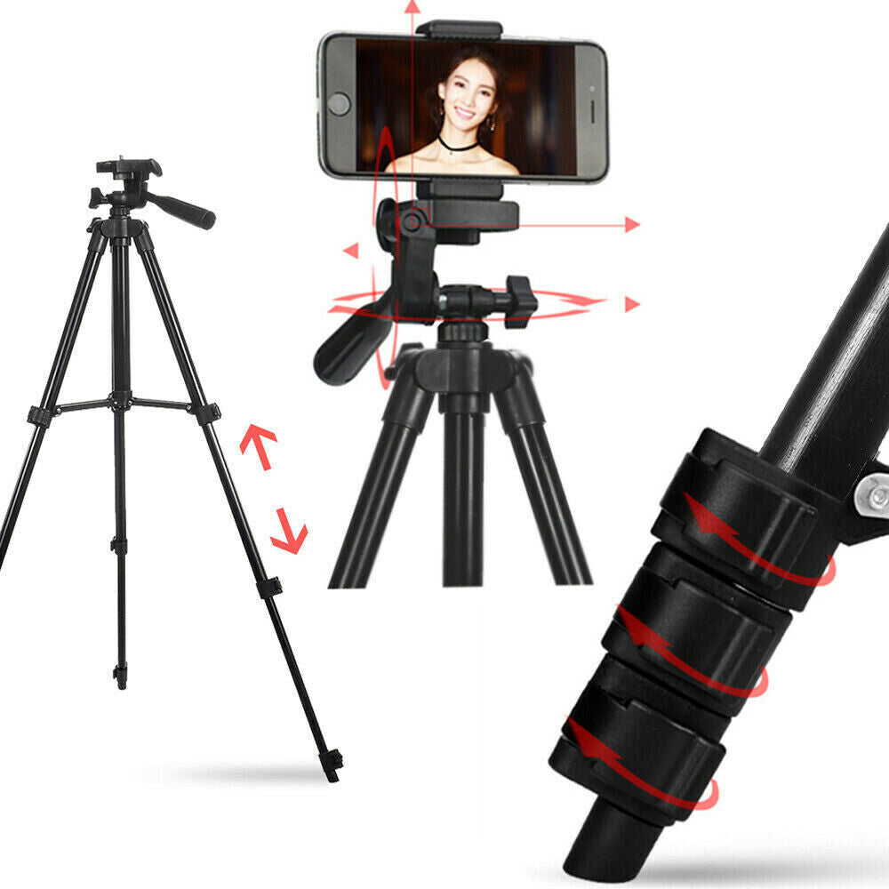 Adjustable Camera Phone Bracket Camera Tripod Tripod Stand Phone Holder