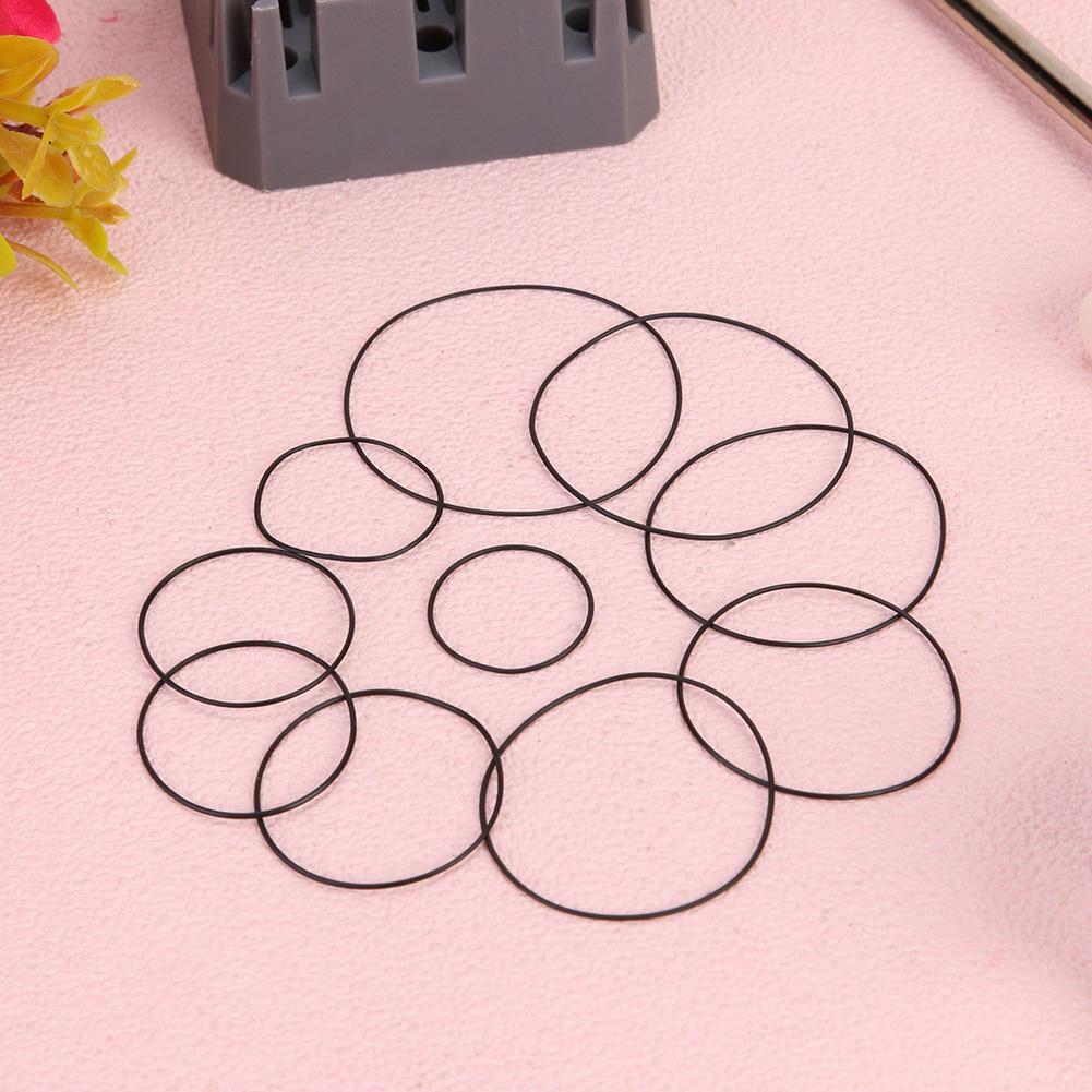 200pcs Waterproof O-Ring Watch Back Seal Gaskets Watch Repair Tool (0.7mm)