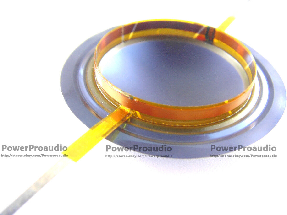 Blue Titanium  34.5mm 1 3/8" 8 ohm Voice coil Repair Kit 8Ohm  Flat Wire Repair