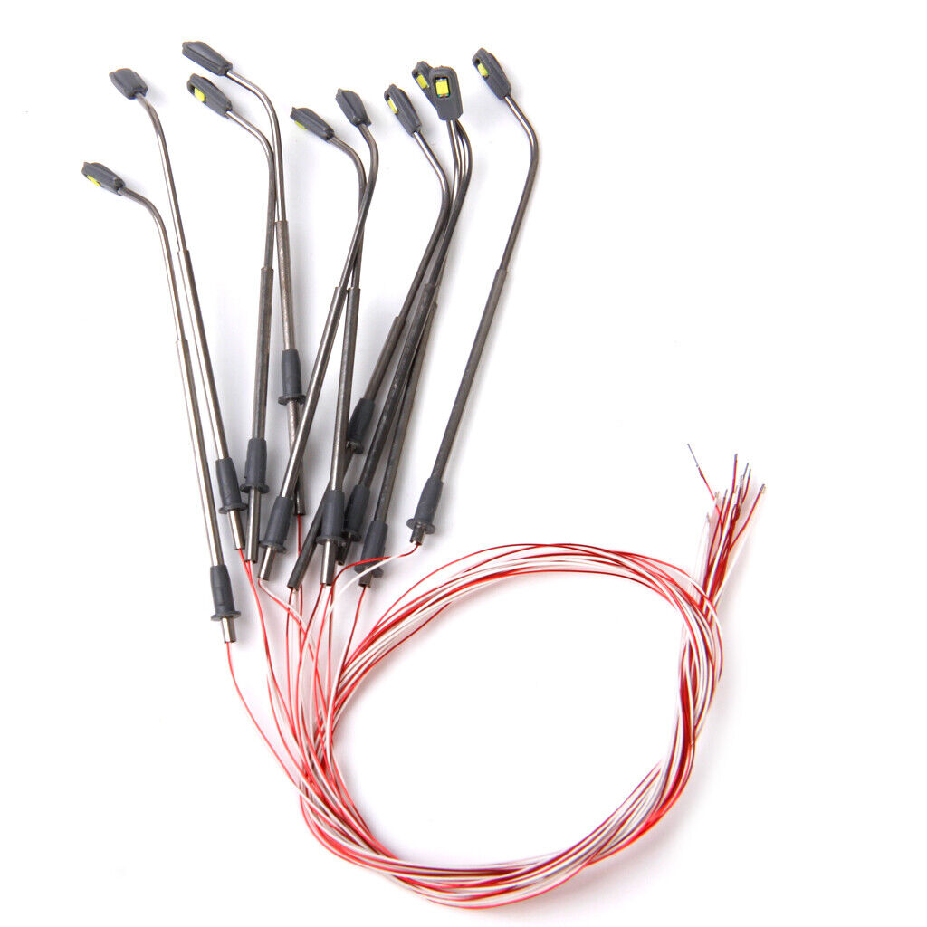 20 Pcs   Lamp Lights with Mini  for  Layout Scenery
