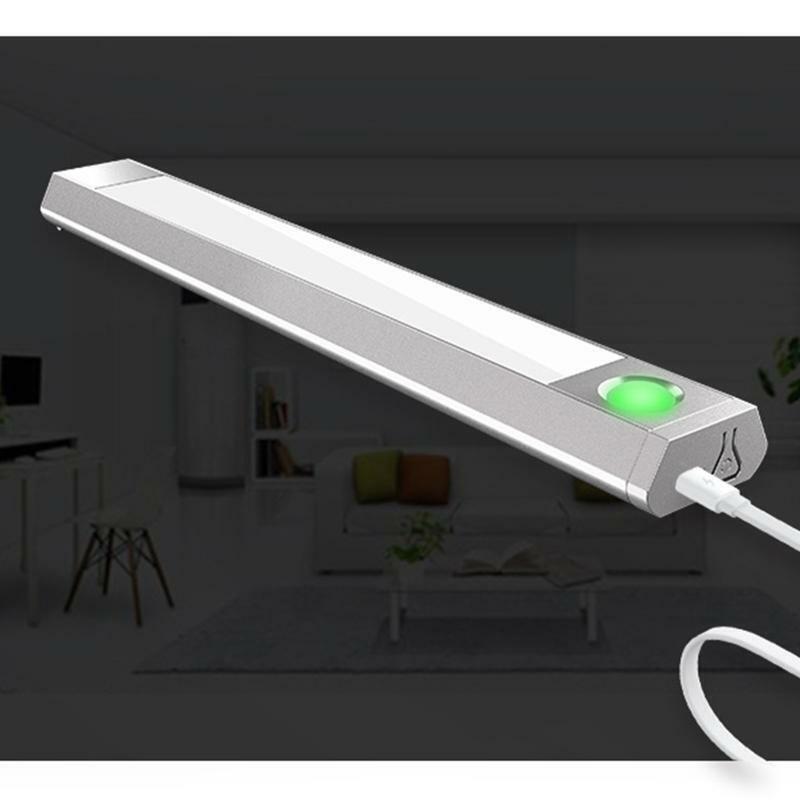 Three-block Color Temperature Wardrobe Light USB 60 LED Motion Sensor Light PIR