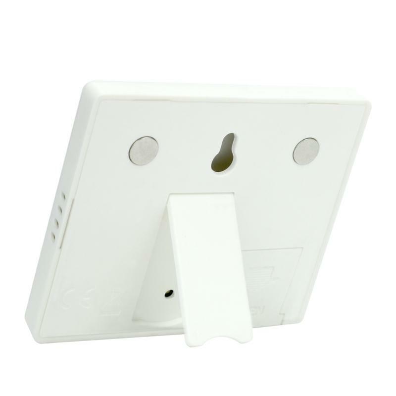 Temperature & Humidity Sensor with Comfort Display Indoor Hygrometer Thermometer