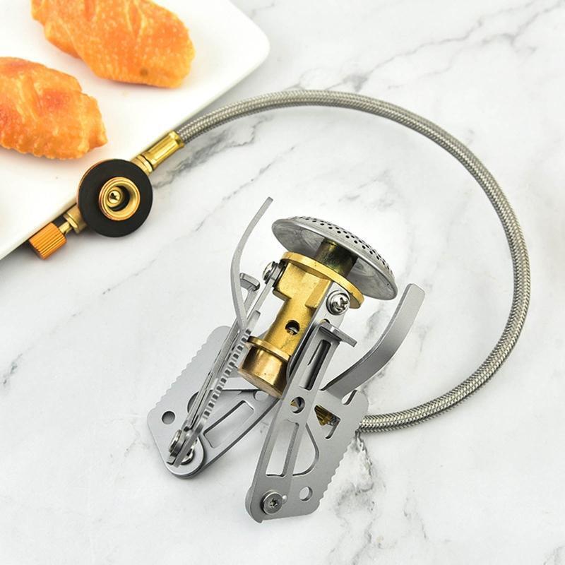 Gas Burner Portable Folding Ultralight Tourism Cooker Equipment Hiking Picnic