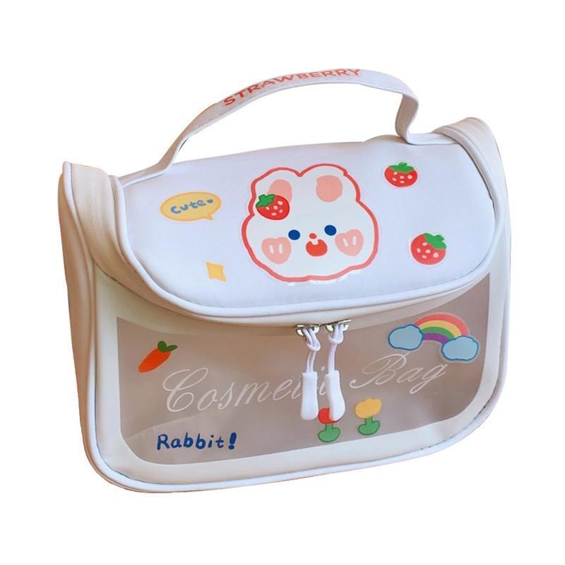 Large Capacity Makeup Bag Women Girl Cosmetic Bags Portable Toiletries Organizer