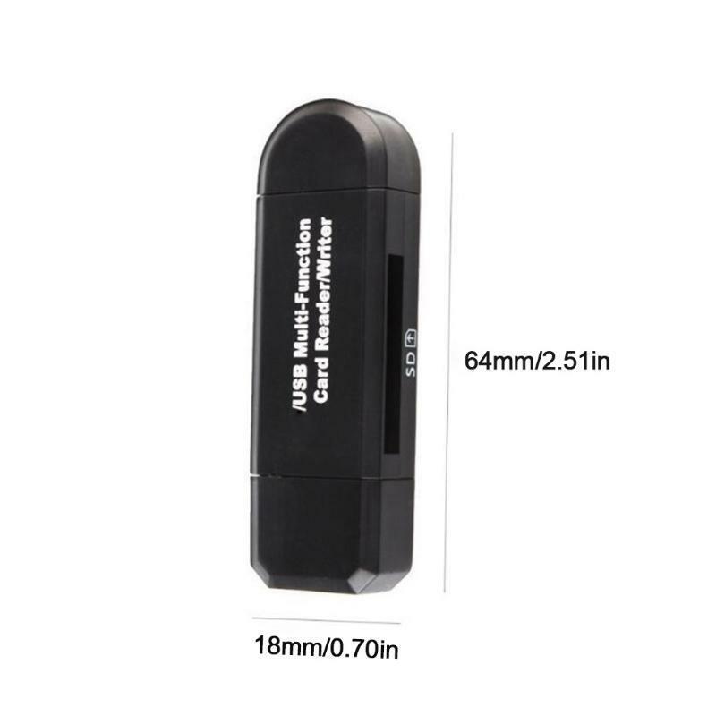 USB 2.0 Micro Card Reader Portable Memory Card Reader Micro- USB 2.0 OTG Adapter