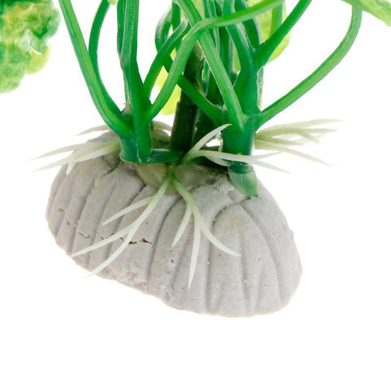 Aquarium Decorative Green Plastic Plant Grass Fish Tank Landscape Decoration