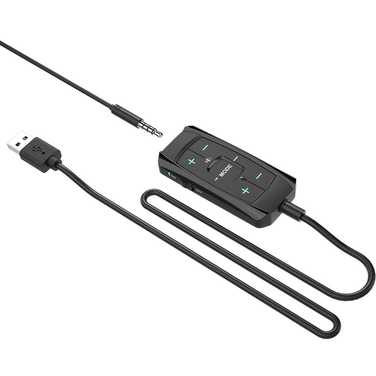 harayaa External USB Sound Card Audio Upgrade AUX 7.1 Stereo Headsets Converter