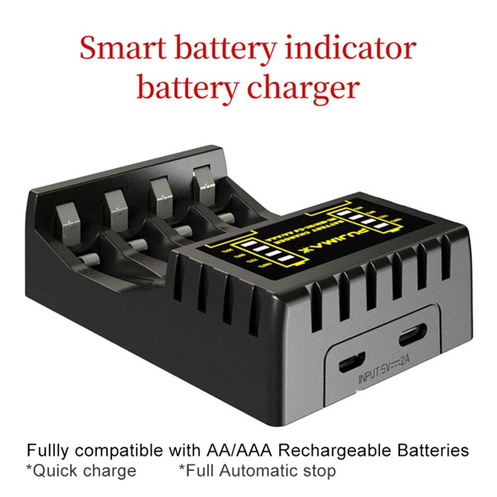 Battery Charger Adapter For AA AAA NI-CD NI-MH Rechargeable Batteries