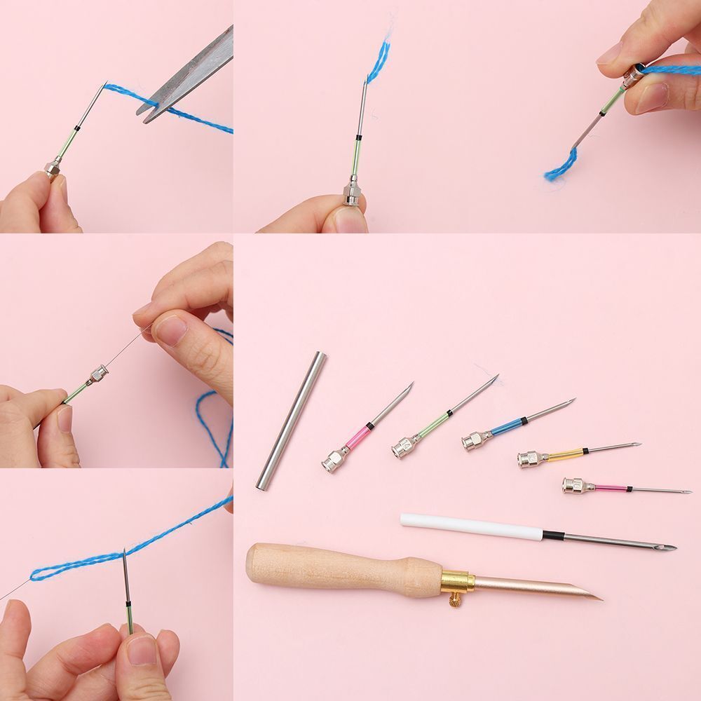Poking Cross Stitch Tools Punch Needle Tool Poke Needle Embroidery Stitch