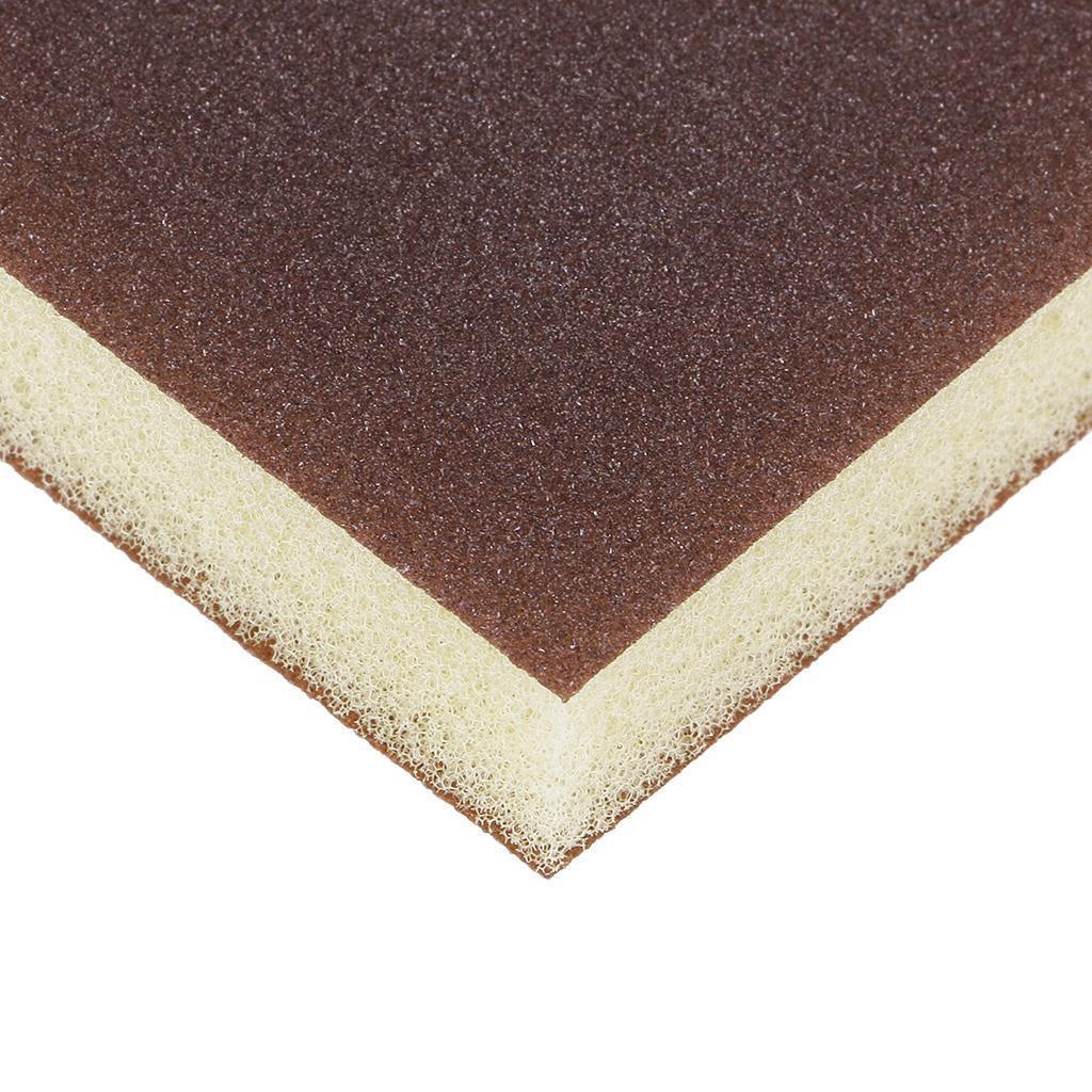 6 Pieces Sanding Sponge Block Set Double Sided Abrasive Pads