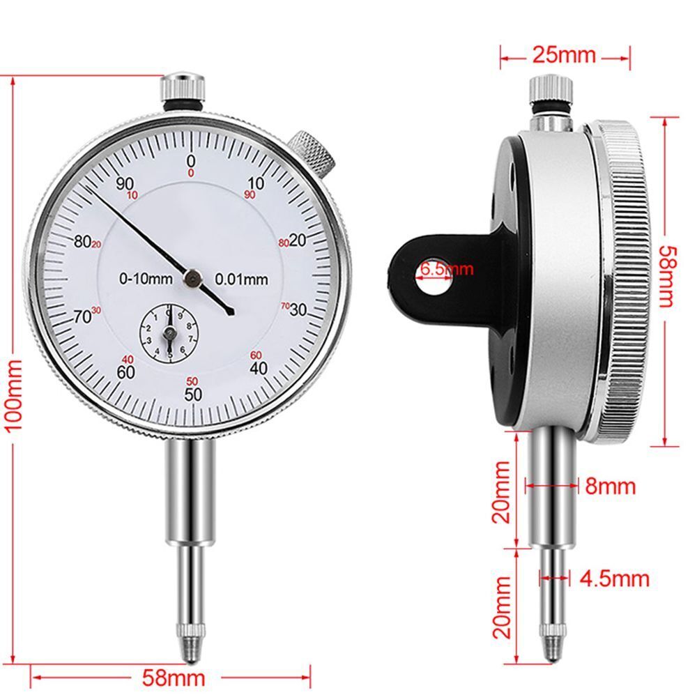 Instrument Dial Gauge Dial Indicators Measurement Tools Precision Indicator