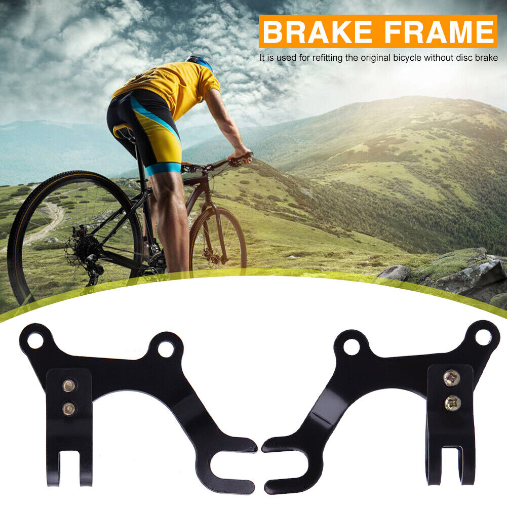 MTB Bike V Brake Converter Bicycle Disc Brake Modification Bracket (22mm)