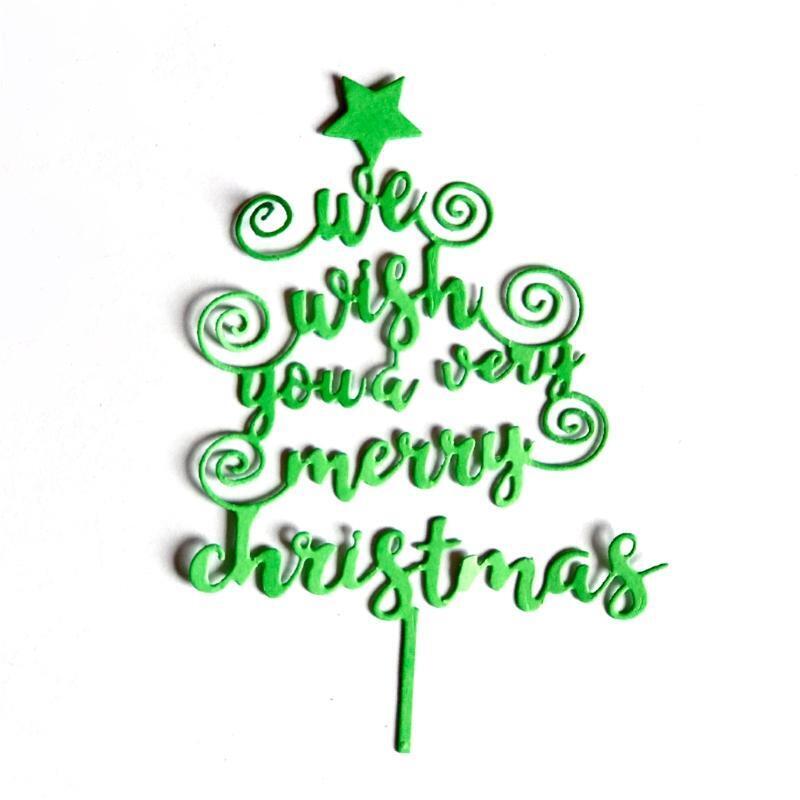 Star Christmas Tree Metal Cutting Dies Stencil DIY Scrapbooking Album Paper Card