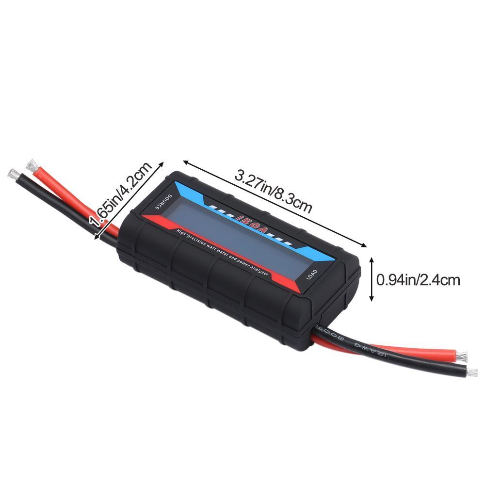 Digital LCD High Precision Current Power Analyzer Amp Watt Meter Tester 150A