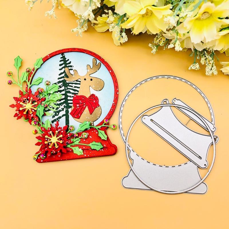 Ball Invitation Cutting Dies Greeting Invitation Message Card Photo Album Making
