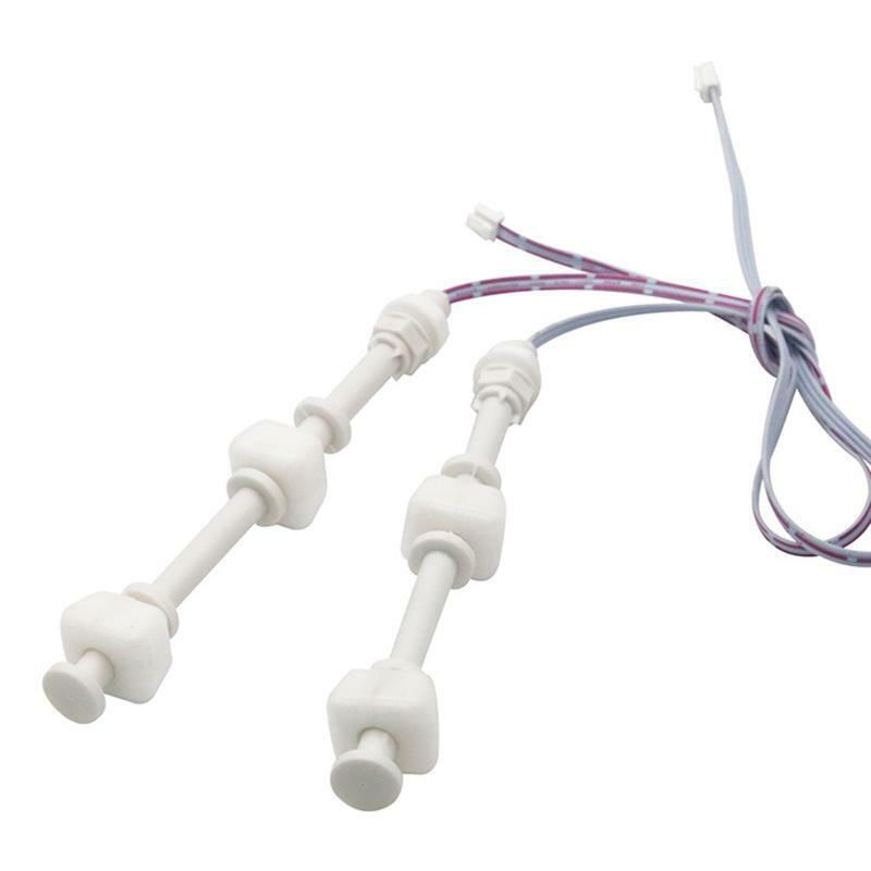 Side Installation Wired Water Liquid Level Sensor PP Dual Ball Float Switch